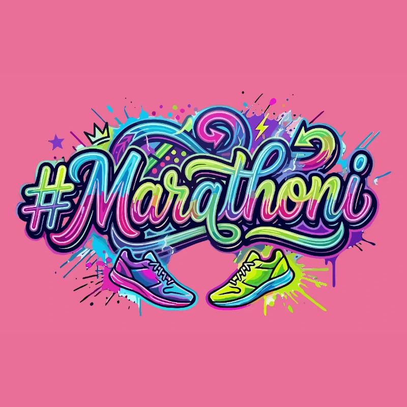 Chaussures de course Marathoni Graffiti