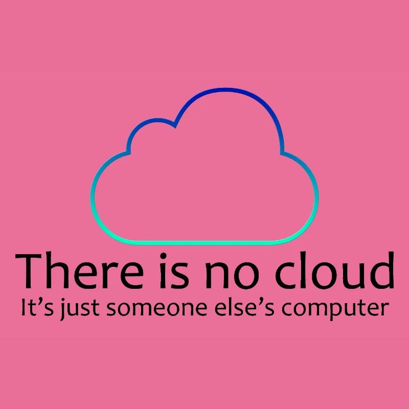 No Cloud Programming Funny Tee