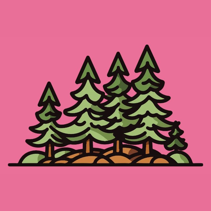 Wald Bäume