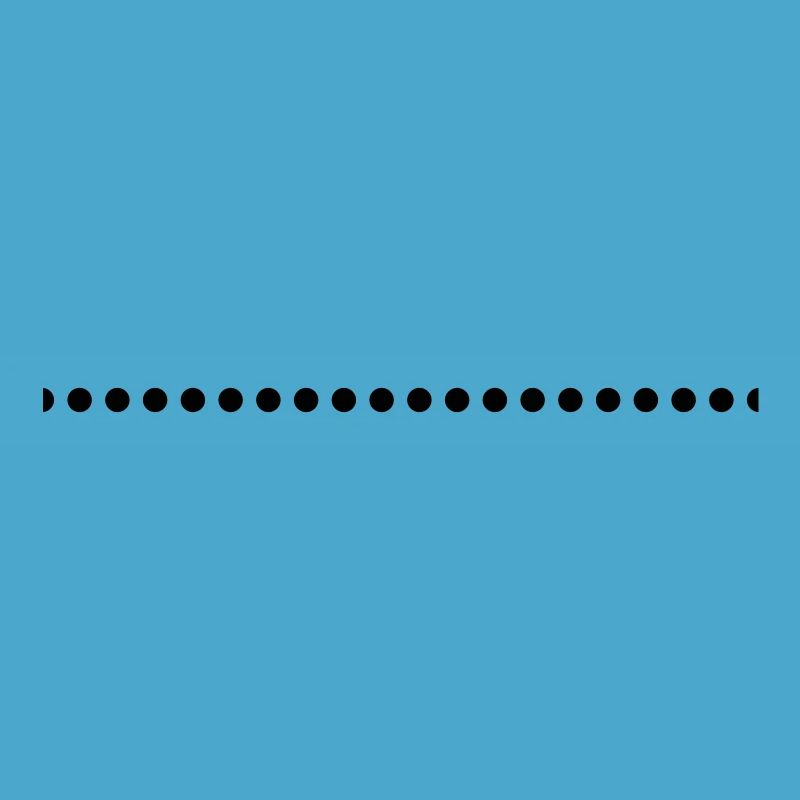 Dotted underscore to design yourself