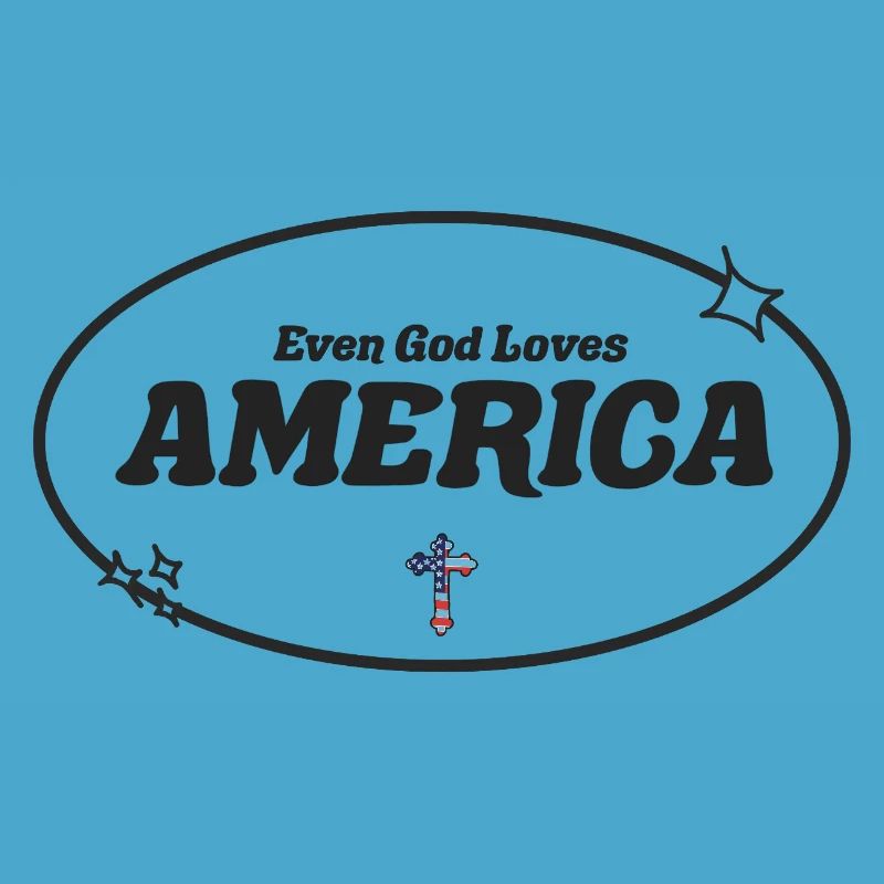 Even God Worships America
