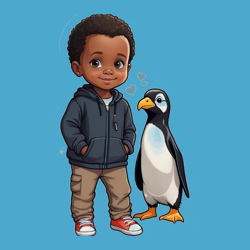 Pinguin Freunde Kind Geschenkidee