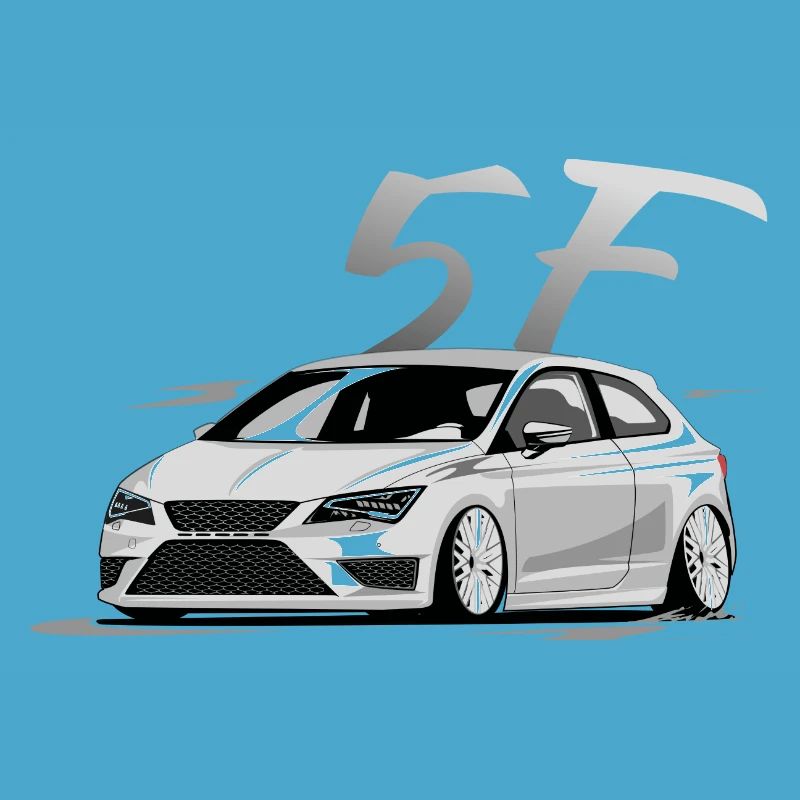 Leon de la fr, faible, profond, Stanced, Cupra