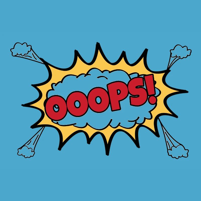 OOOPS Comic Graffiti