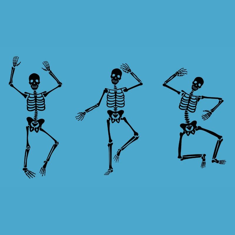 Dancer Dancer dancing skeletons dancing Halloween