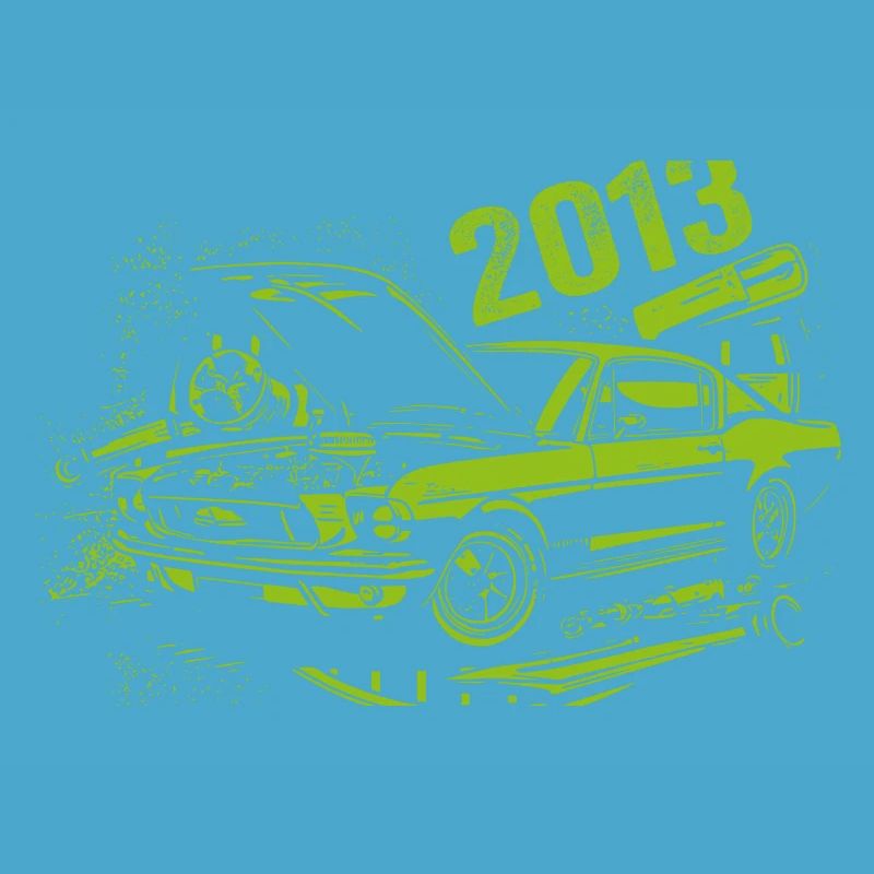 2013 Geburtstag Oldtimer Modell 2013 Vintage 2013