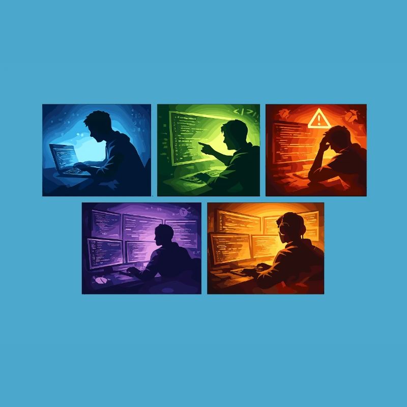 Neon Coding: Screen Worlds