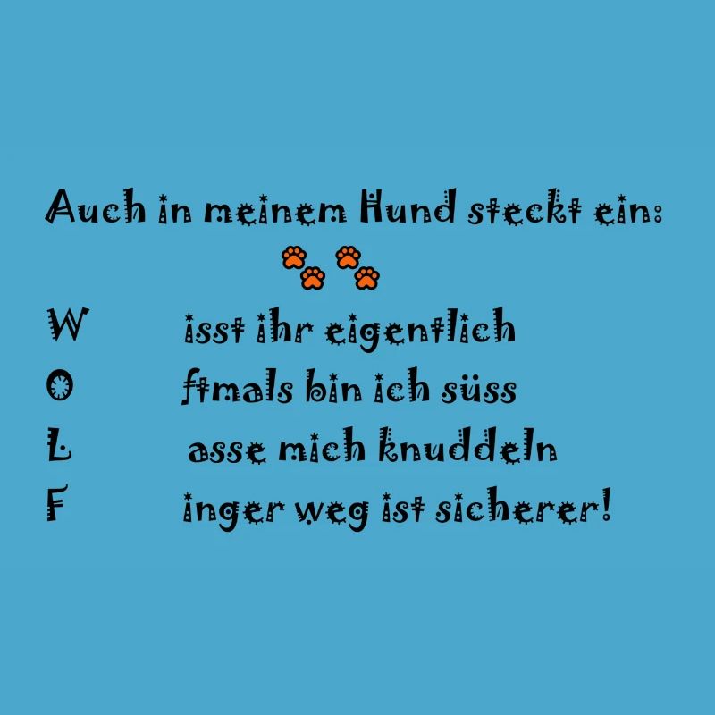 Hund stammt vom Wolf ab! Ob Chihuahua oder Boxer.