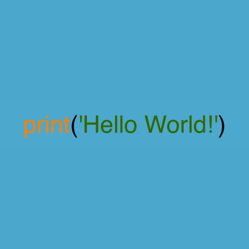 Hello World Python