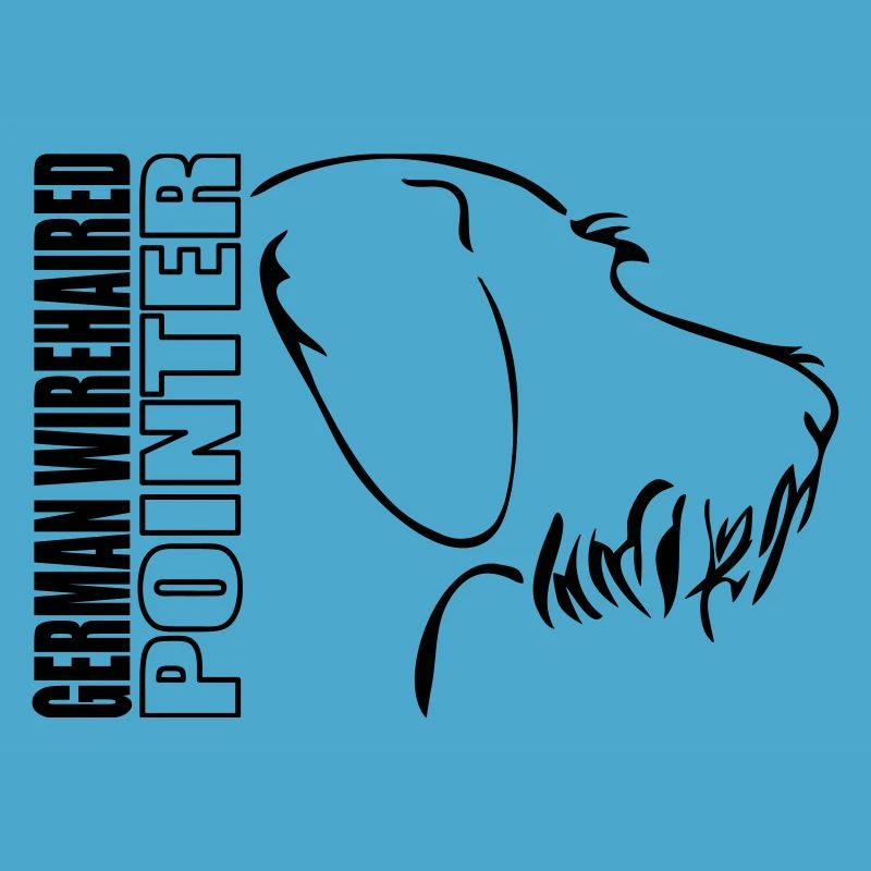 German wirehaired pointer PROFILE