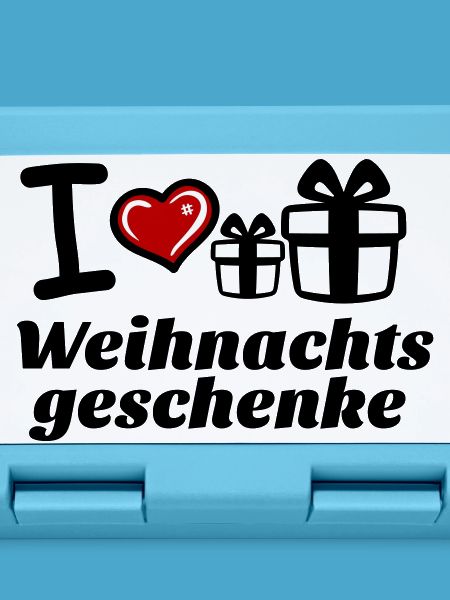 I Love Weihnachtsgeschenke 