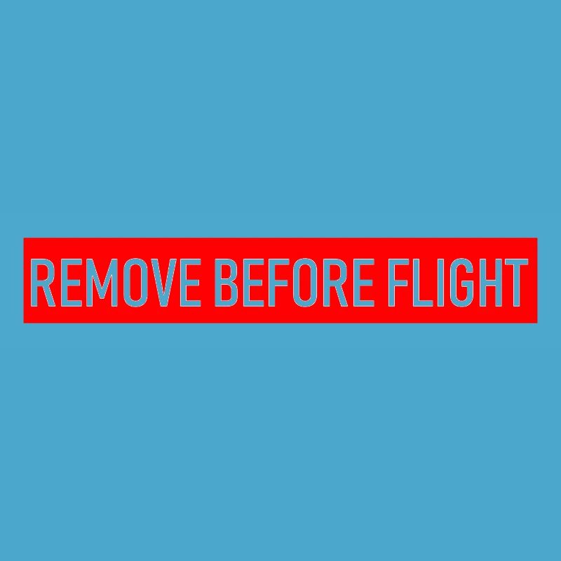 REMOVE BEFORE FLIGHT