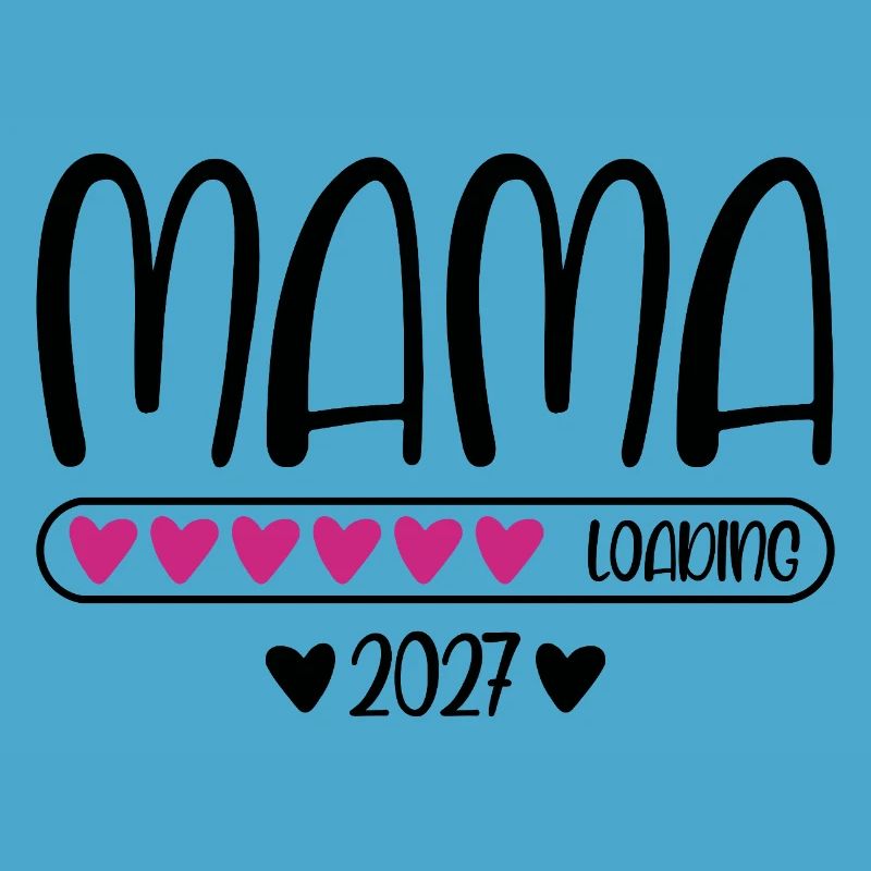 Mama 2027 loading mit Herzchen Ladebalken