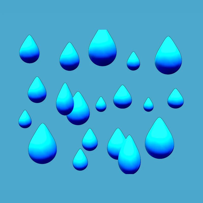 raindrop pattern
