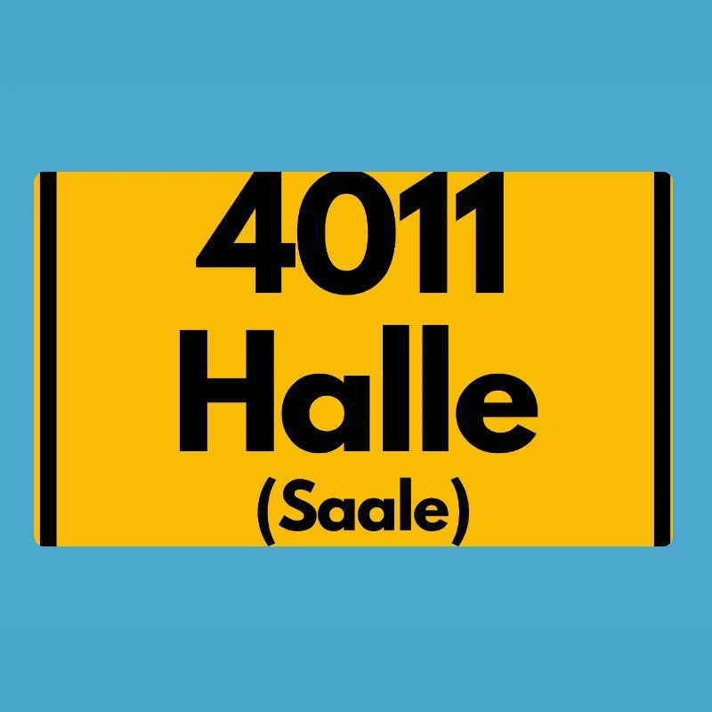 OLD POSTCODE POSTCODE RETRO 4011 HALLE (SAAALE)