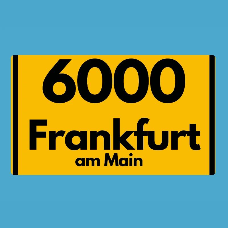 OLD POSTCODE POSTCODE RETRO 6000 FRANKFURT AM MAIN