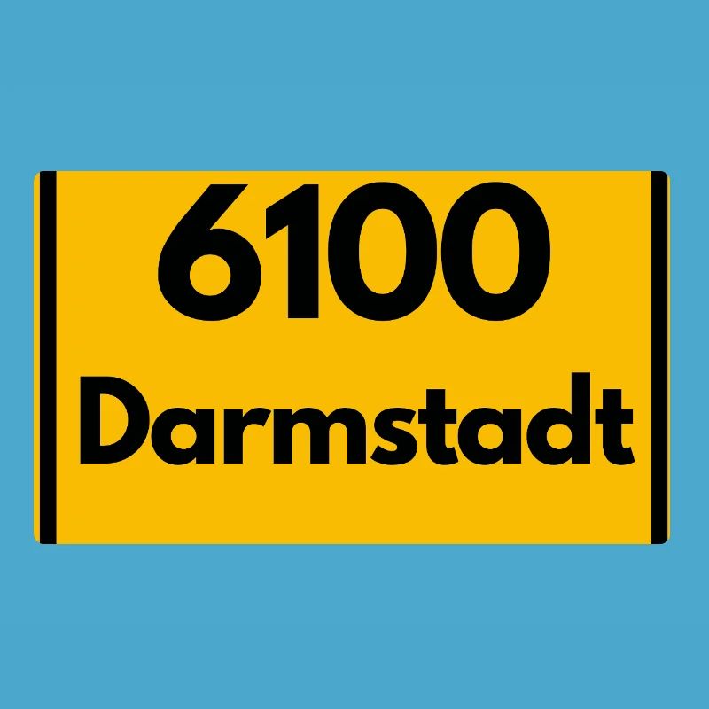 OLD POSTCODE POSTCODE RETRO 6100 DARMSTADT HESSEN