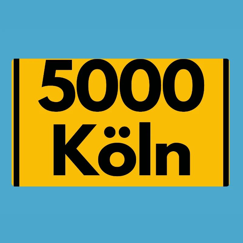 OLD POSTCODE POSTCODE RETRO 5000 COLOGNE - CATHEDRAL CITY