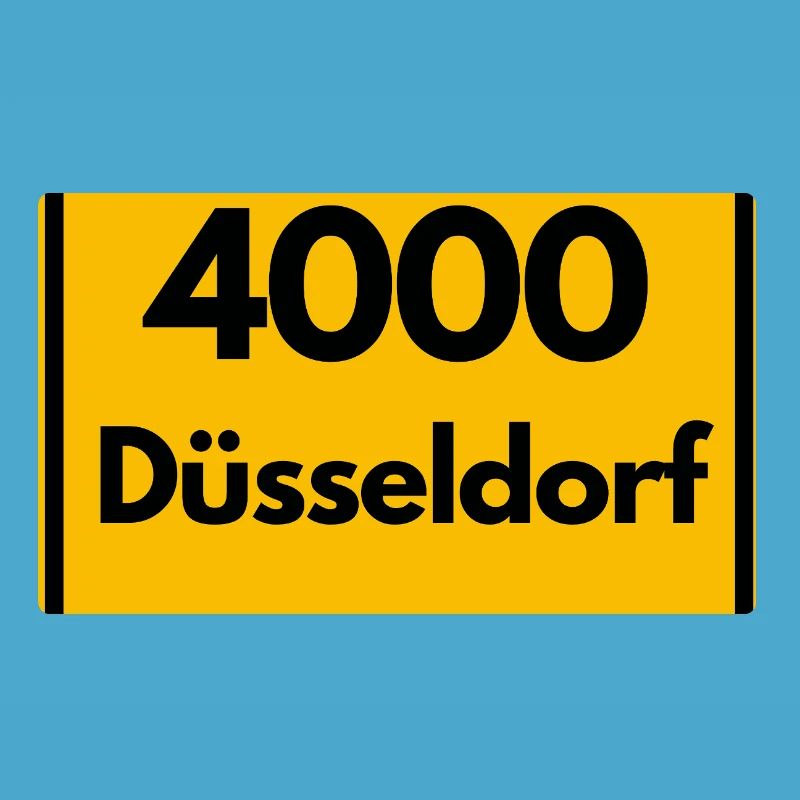 OLD POSTCODE POSTCODE RETRO 4000 DÜSSELDORF - OLD