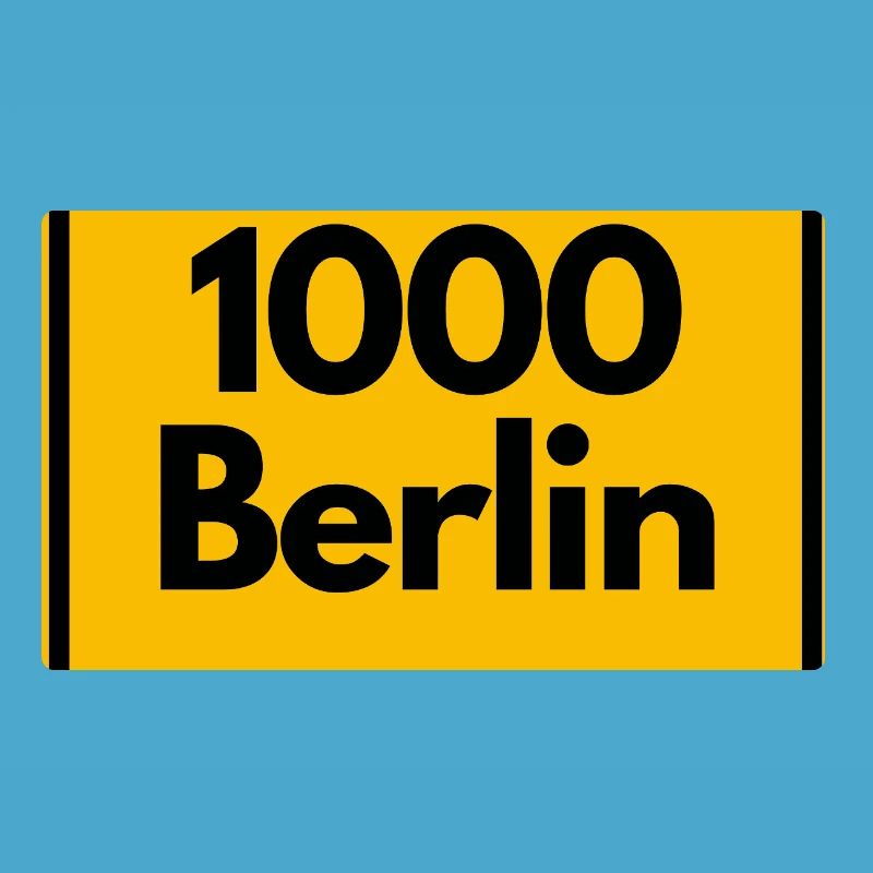 OLD POSTCODE POSTCODE RETRO 1000 BERLIN CAPITAL