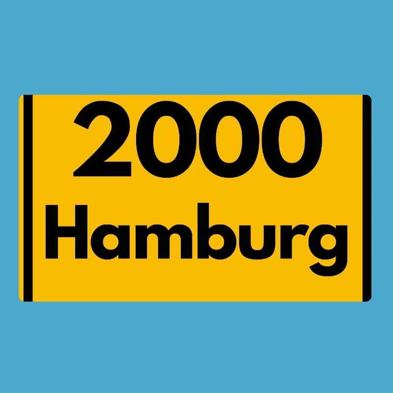 OLD POSTCODE POSTCODE RETRO 2000 HAMBURG - HAFEN