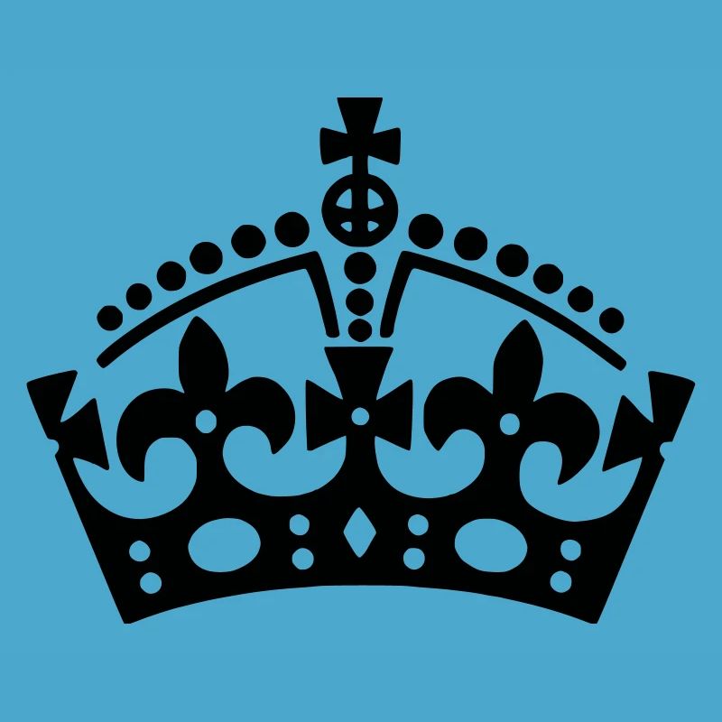Keep Calm Krone / crown