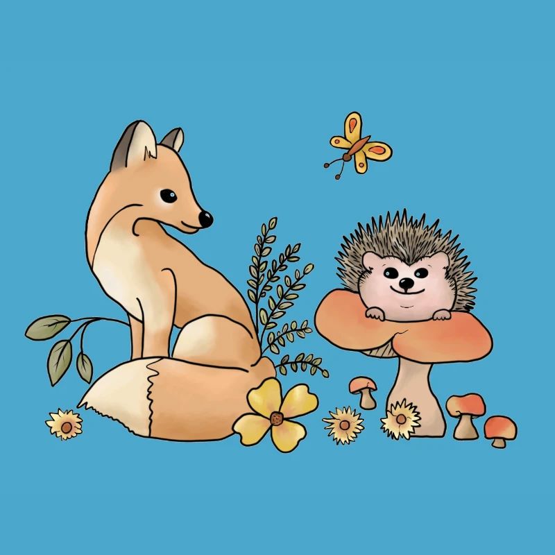 Fuchs und Igel