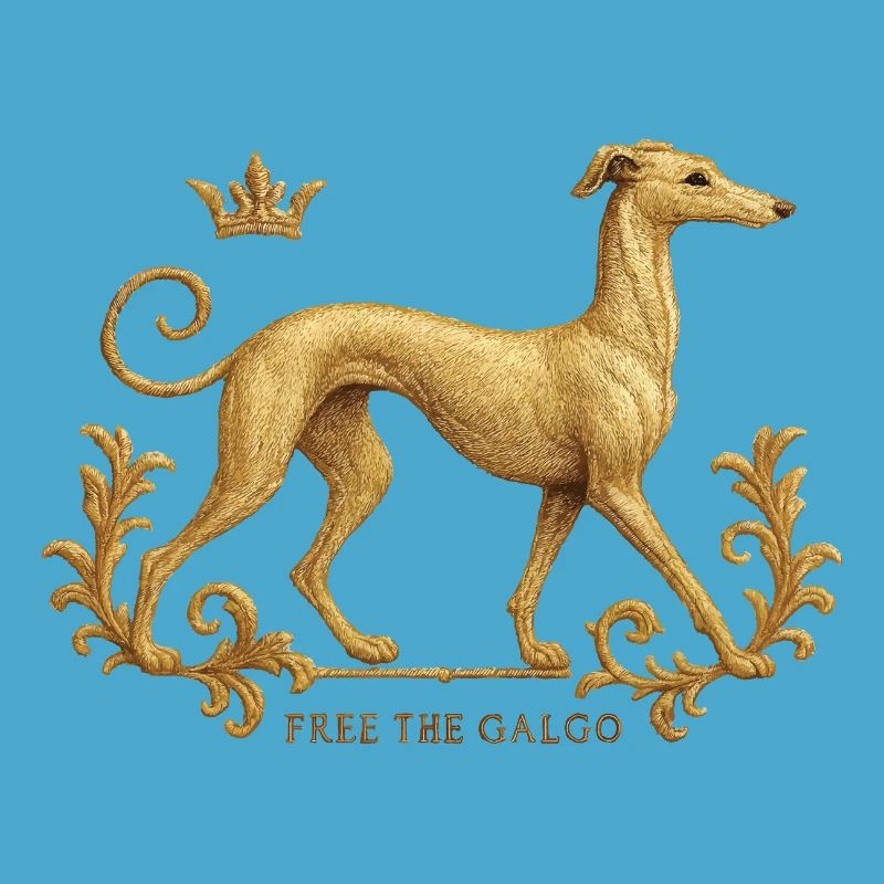 Libérez le Galgo - Broderie n°01
