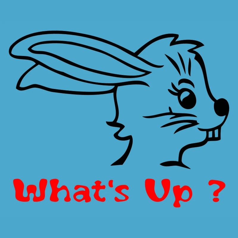 Rabbit in Easter stress