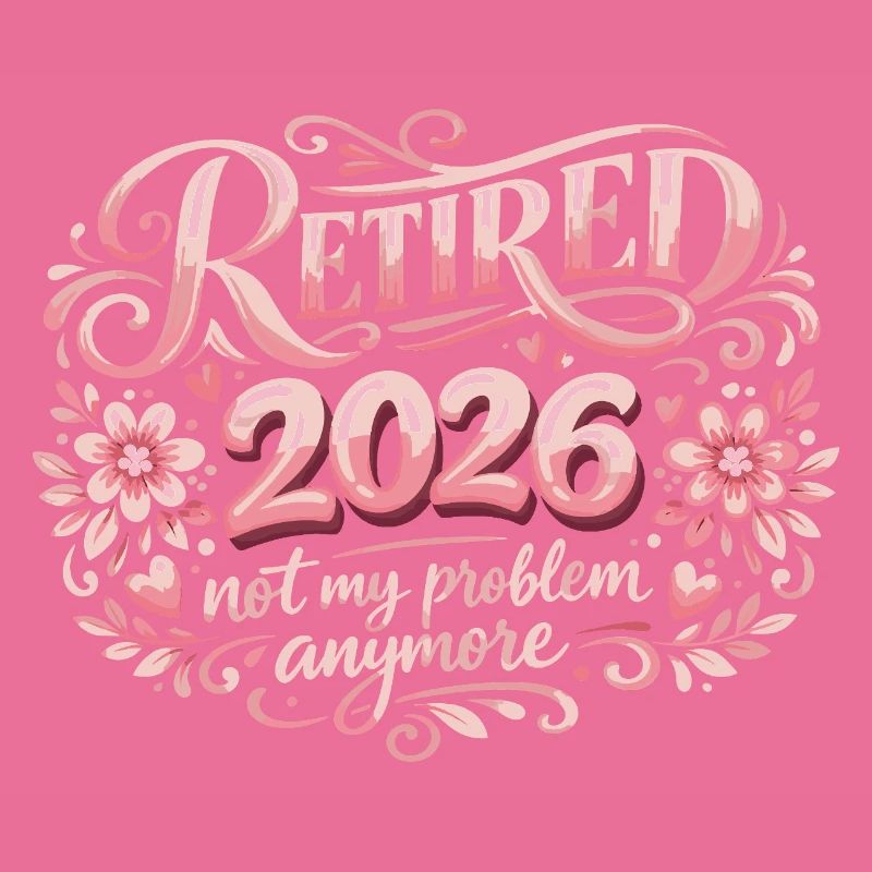 Ruhestand 2026 Plus My Problem Humor