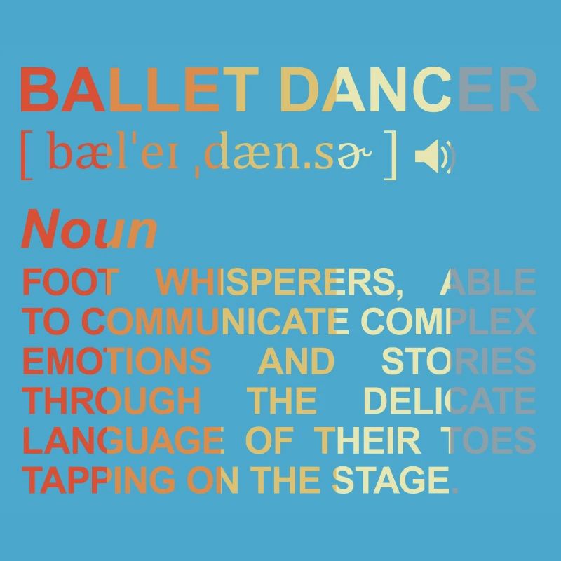 Danseuse de ballet Explication des termes