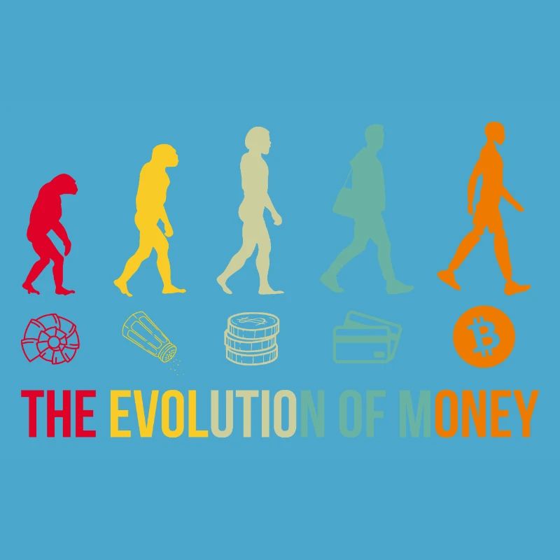 Money Evolution Bitcoin Crypto