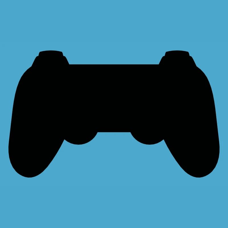 Silhouette Konsole Retro Controller
