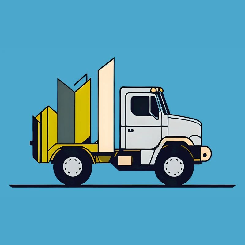 Simple Geometric Truck
