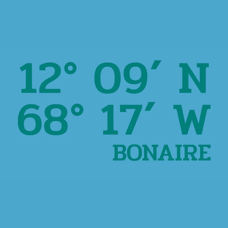 Bonaire Coordinates - Coordinates - Caribbean