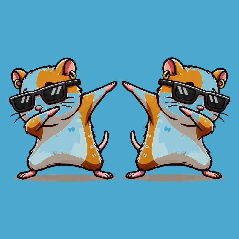 Dabbing de hamster 2
