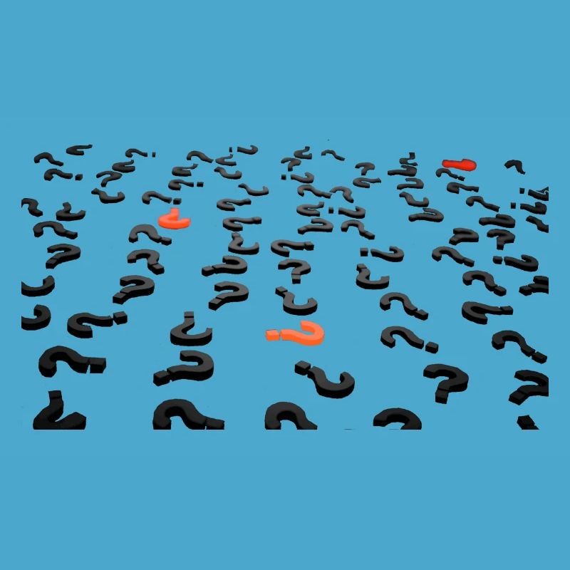 Fragezeichen/Point d’interrogation