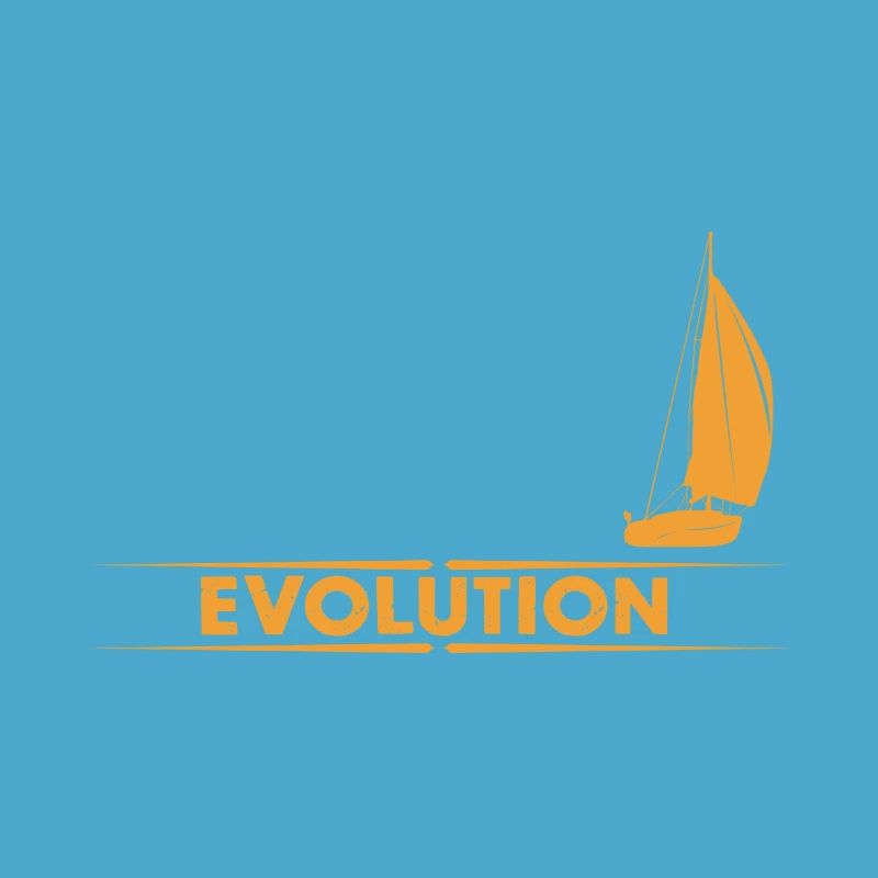 Sail evolution - orange/white