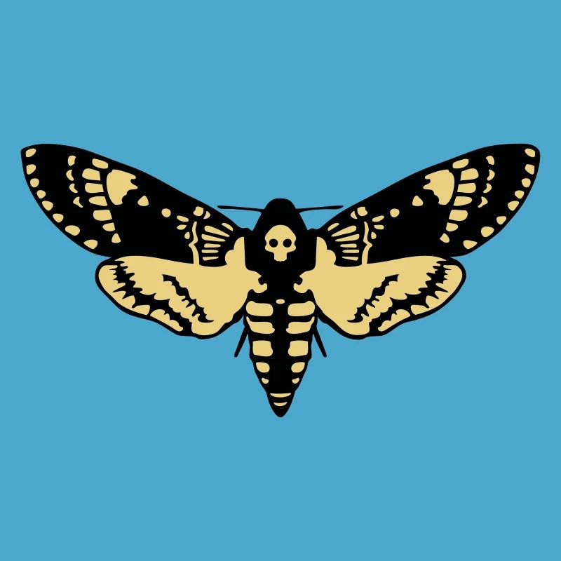 Sphinx Schädel butterfly skull