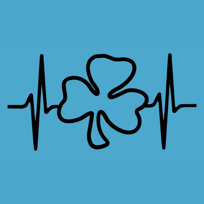 Trèfle trèfle Cloverleaf Saint-Patrick