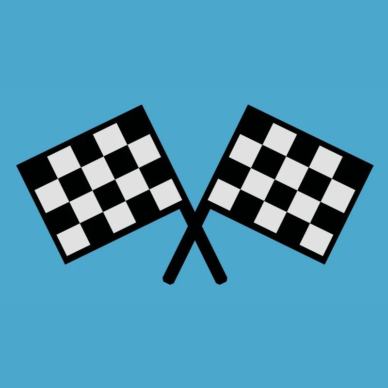 drapeaux - course automobile