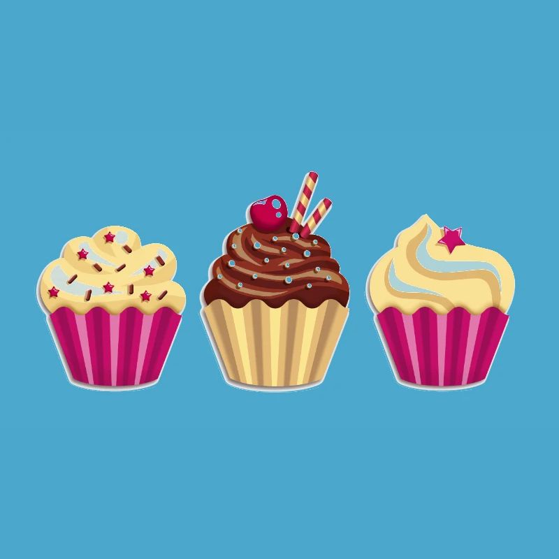 Cupcake - Muffin - Donut - Eis - Schokolade - DD
