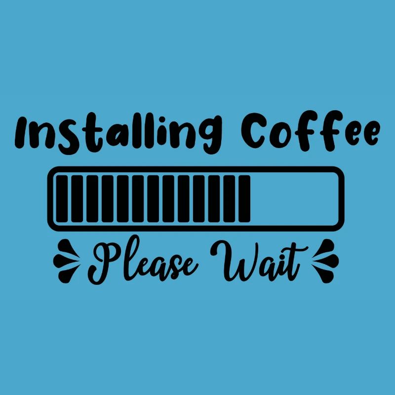 Installing Coffee Please Wait Loading