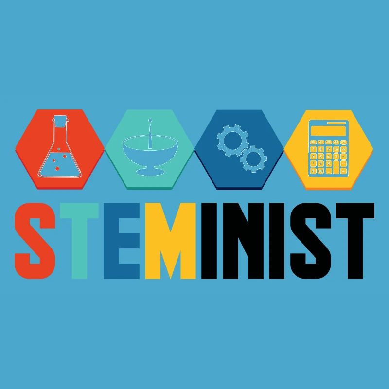 Steminist Graphic Coder Programmer Computer Geek P