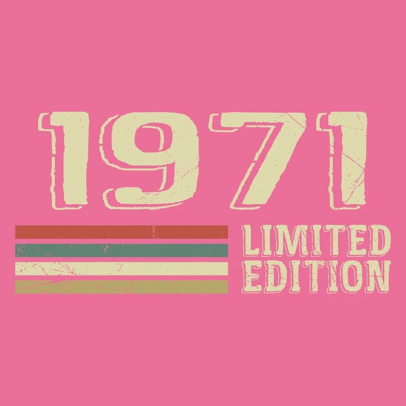 Nées en 1971 anniversaire 1971 Vintage 1971