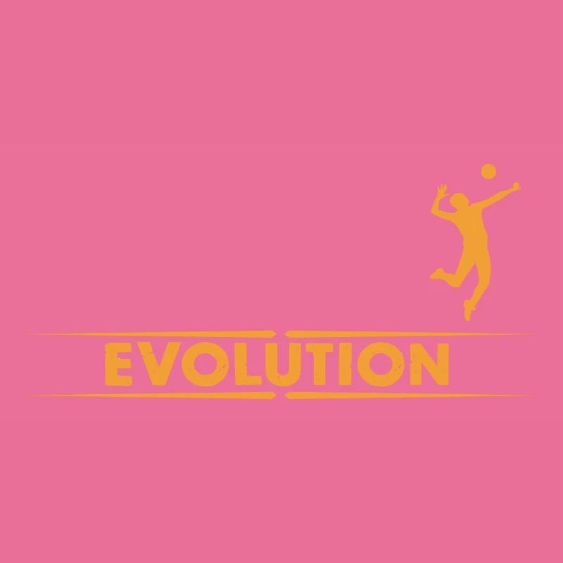 Volleyball Evolution - orange/weiss