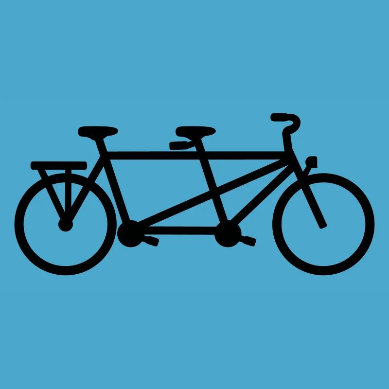 Tandem Bicyclette vélo