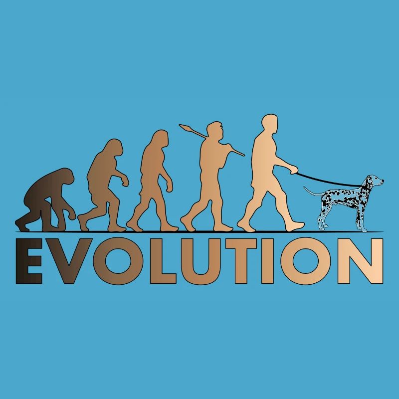 Évolution dalmate Brun