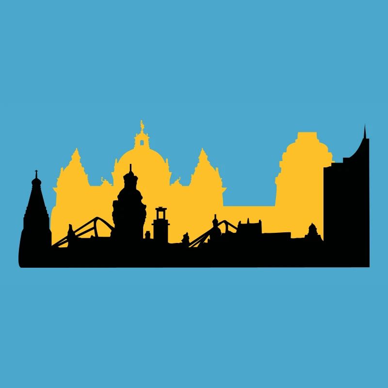 Leipzig Skyline
