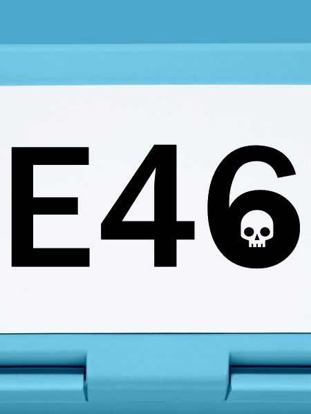 E46 Skull Tribal Art